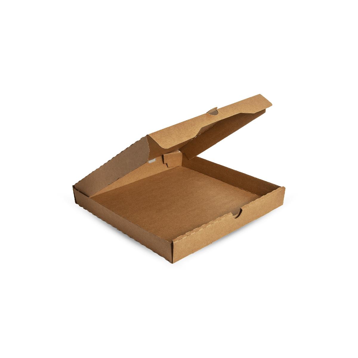 Коробки для пиццы 33*33см*40мм бурый Т11 мгк Е (50)