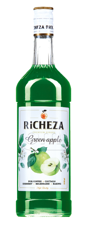 Сироп "Richeza" зеленое яблоко 1л (6)