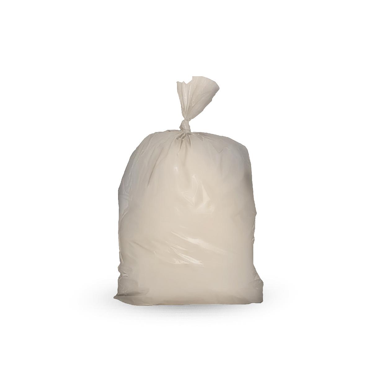 Мешки для мусора в пласте ПВД 160л 50мк 90*110см прозрачные (50)