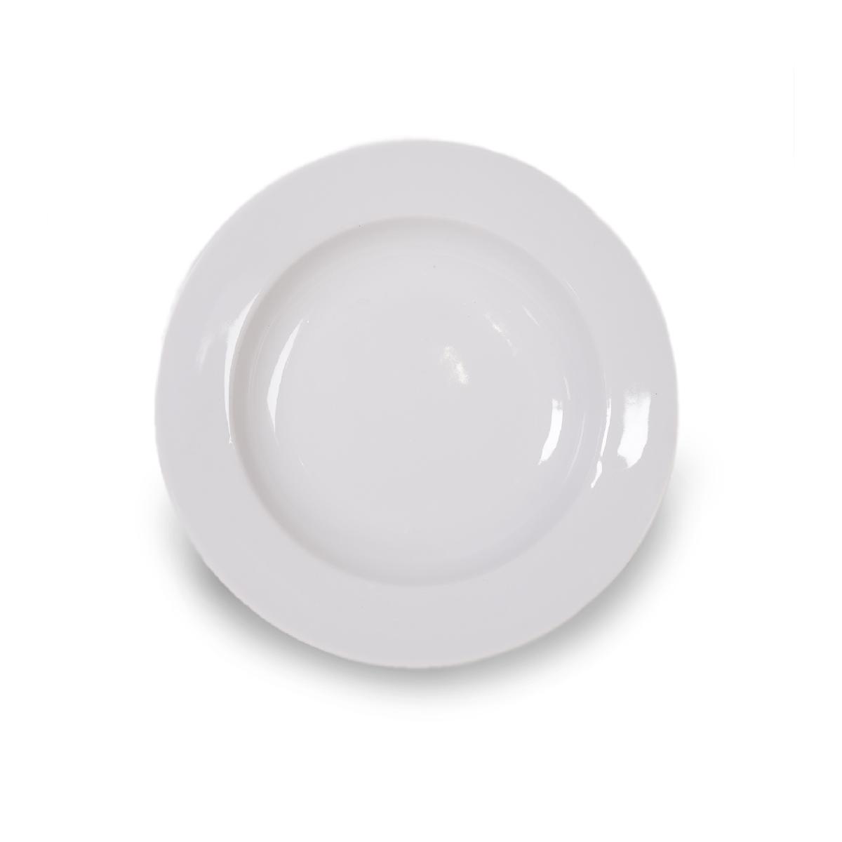Тарелка глубокая фаянсовая д200мм, 250мл, белье