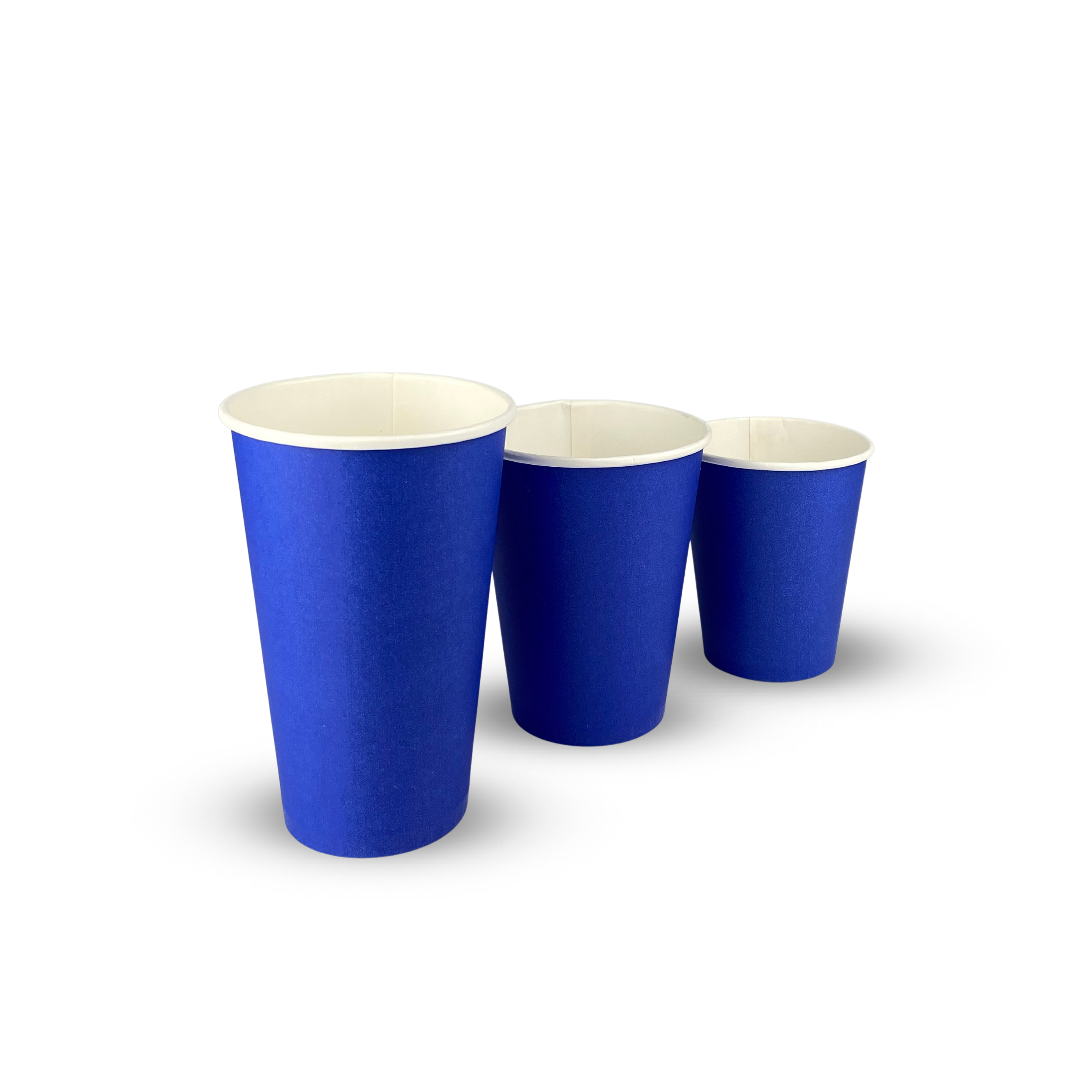 Стакан картонный 300мл Reflex blue синий d=90 PS (50/1000)