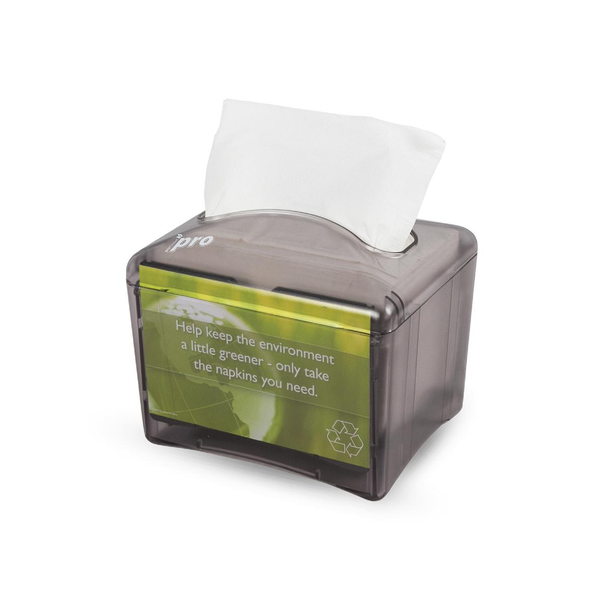 Диспенсер Protissue для бумажных салфеток настольный черный N2 арт. H4006TBKSY