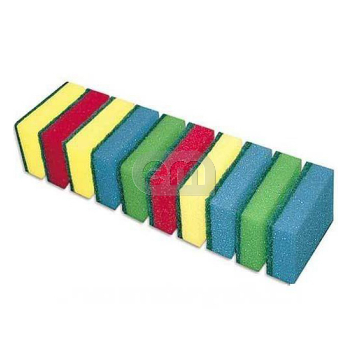 Губка для мытья посуды Макси 92*65*27мм 10шт (15)