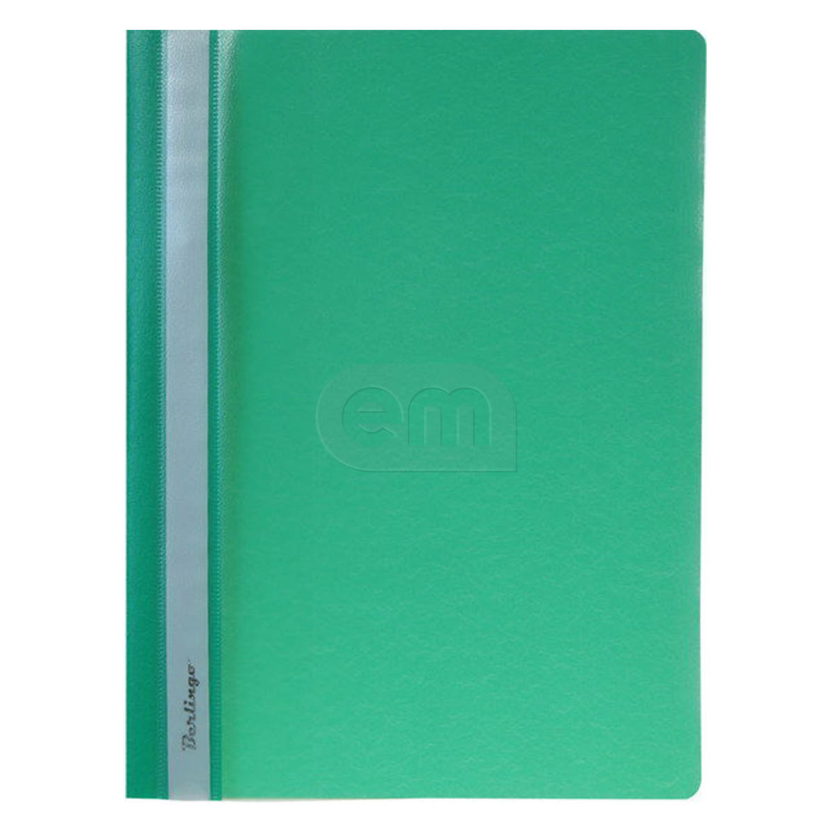 Папка-скоросшиватель А4 зеленая 