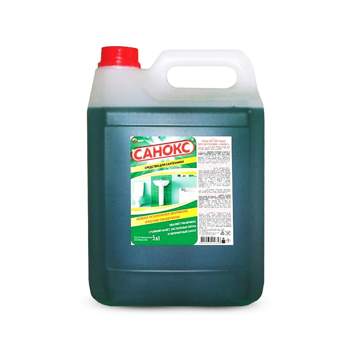 Чистящее ср-во для сантехники "Санокс" 5л (3)