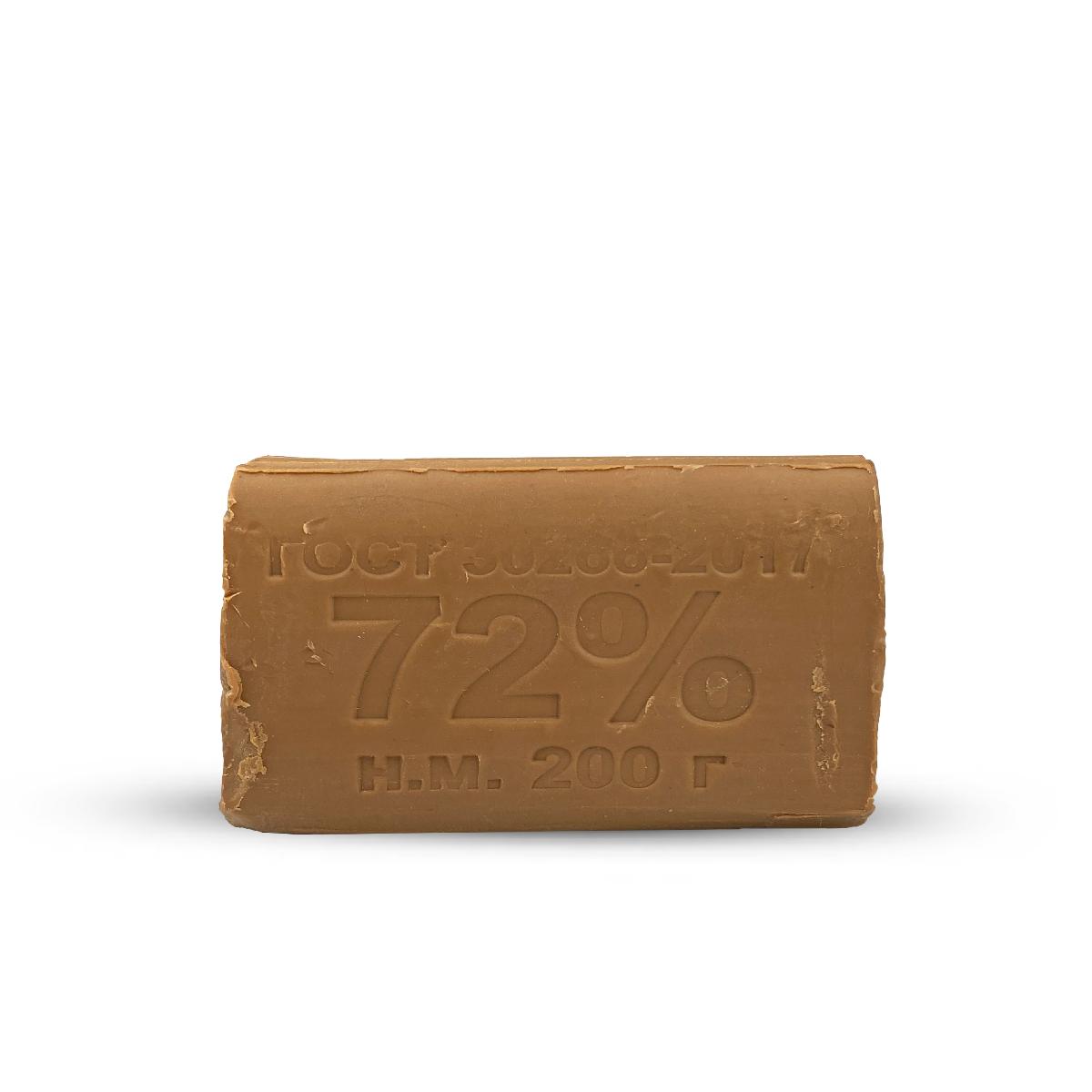 Мыло хозяйственное без обертки Аист 72% 200г (48)