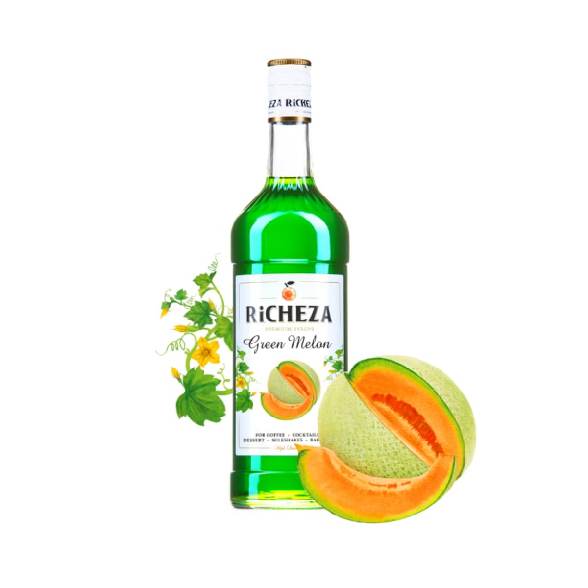 Сироп "Richeza" зеленая дыня 1л (6)