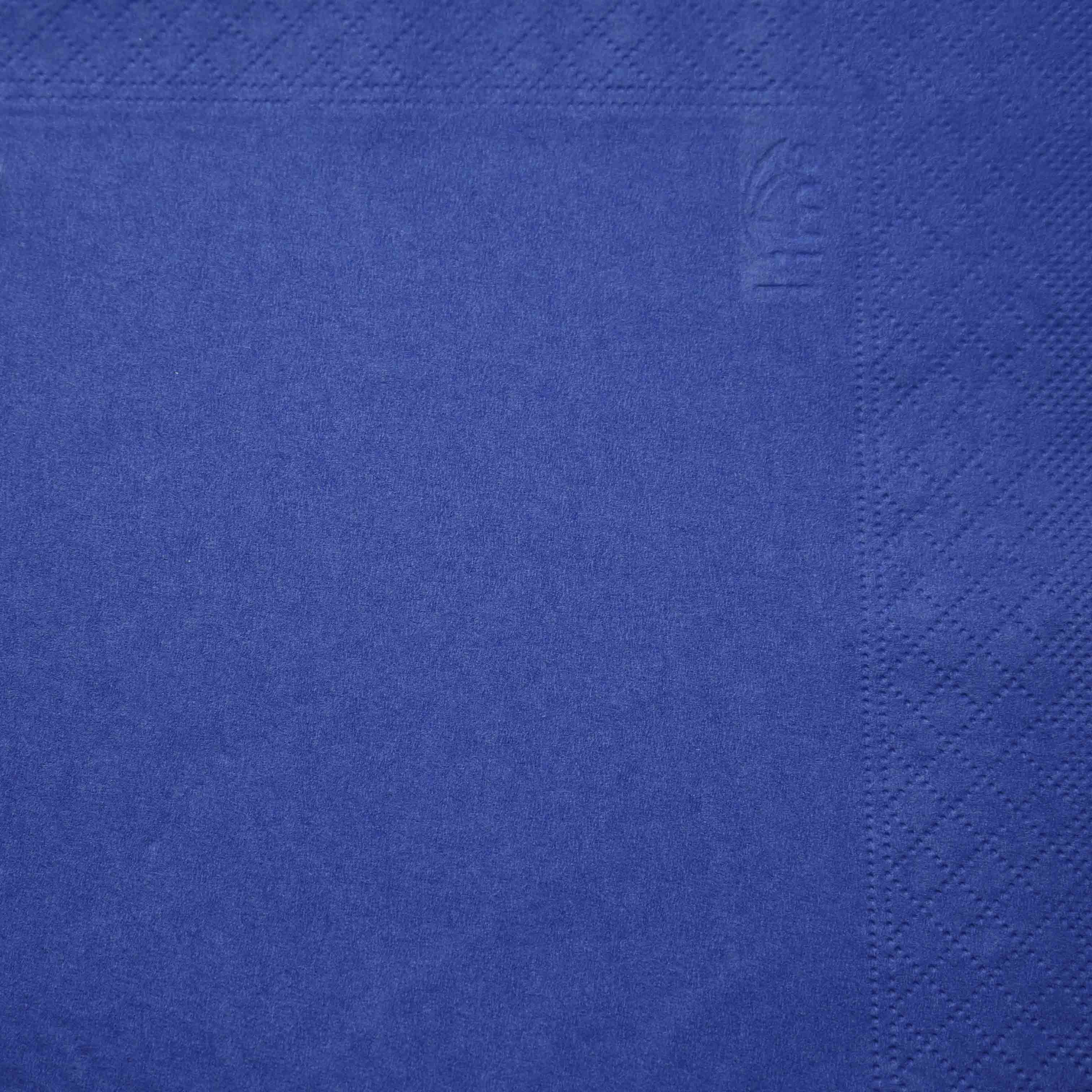 Салфетки бумажные 2-слойные 33×33см 125шт темно-синие "Lime" (16)