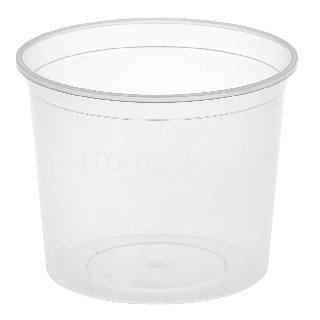 Контейнер круглый d112мм 600мл прозрачный PP Перинт (50/400)