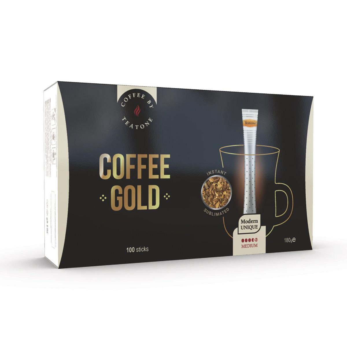 Кофе растворимый в стиках 5*100ст Coffee Gold Teatone арт1269 (5)