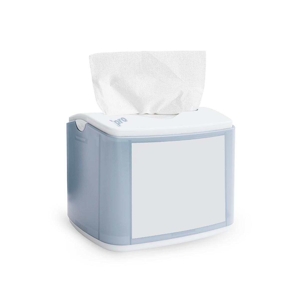 Диспенсер Protissue для бумажных салфеток настольный белый N4  PF-1/DIH