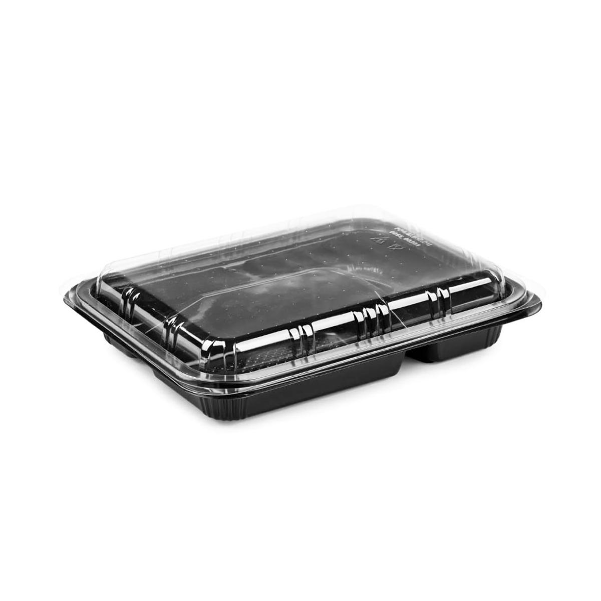 Крышка для контейнера для суши 5 секций 223*279*50 прозрачный PET 0055_00201 (110)