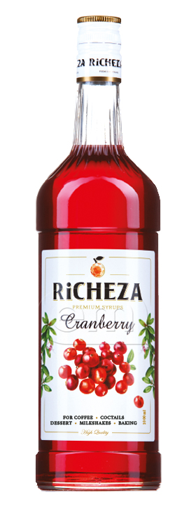 Сироп "Richeza" клюква 1л (6)