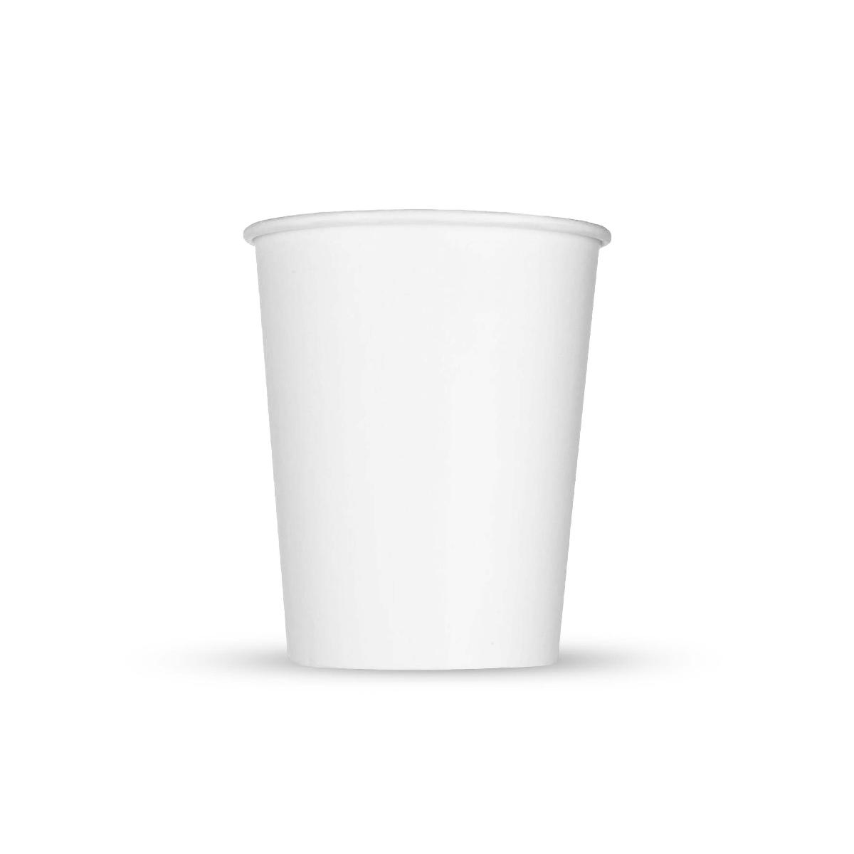 Стакан картонный 300мл белый d=90 (50/1000)