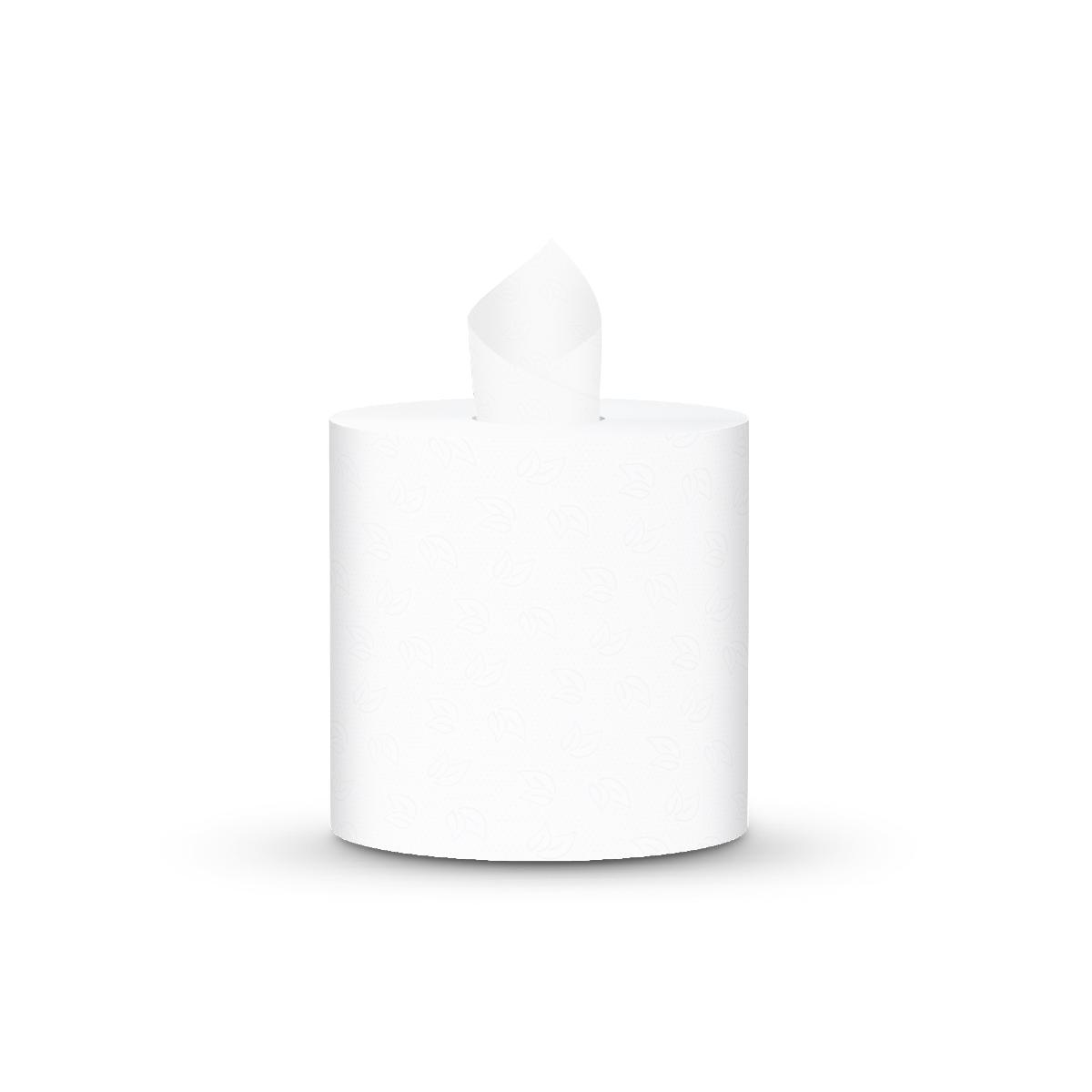 Бумажные полотенца 1-сл в рулоне с цент вытяжкой  275м 20г/м² без перфорации М2 целл ПП519-1ФОР6 (6)