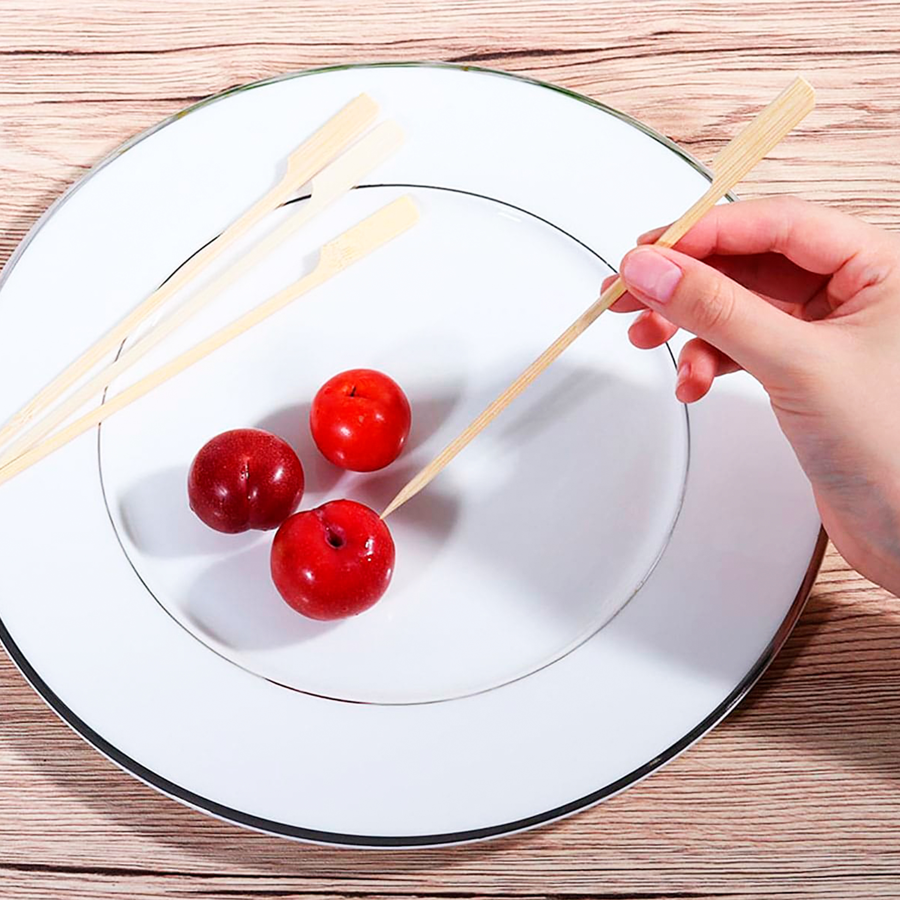 Пика "гольф" бамбук 25см (50)