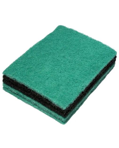 Губка абразивная Тайфун 10*12см VCLEAN 