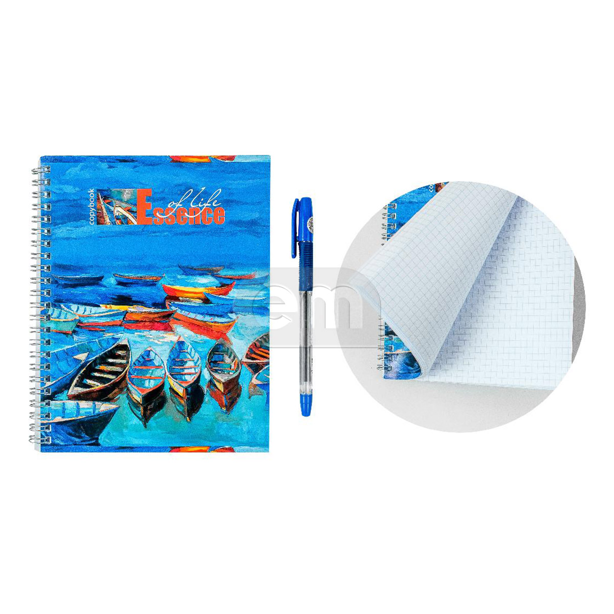 Тетрадь А4 80л на спирали (28)