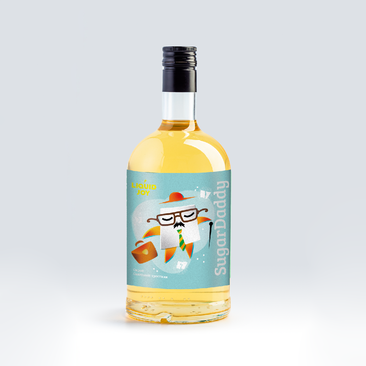 Сироп "Сахарный тростник" LIQUID JOY стекло 0,7л (6)