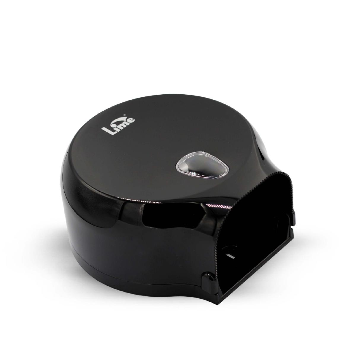 Диспенсер для туалетной бумаги "Lime" 200м черный арт. 915202