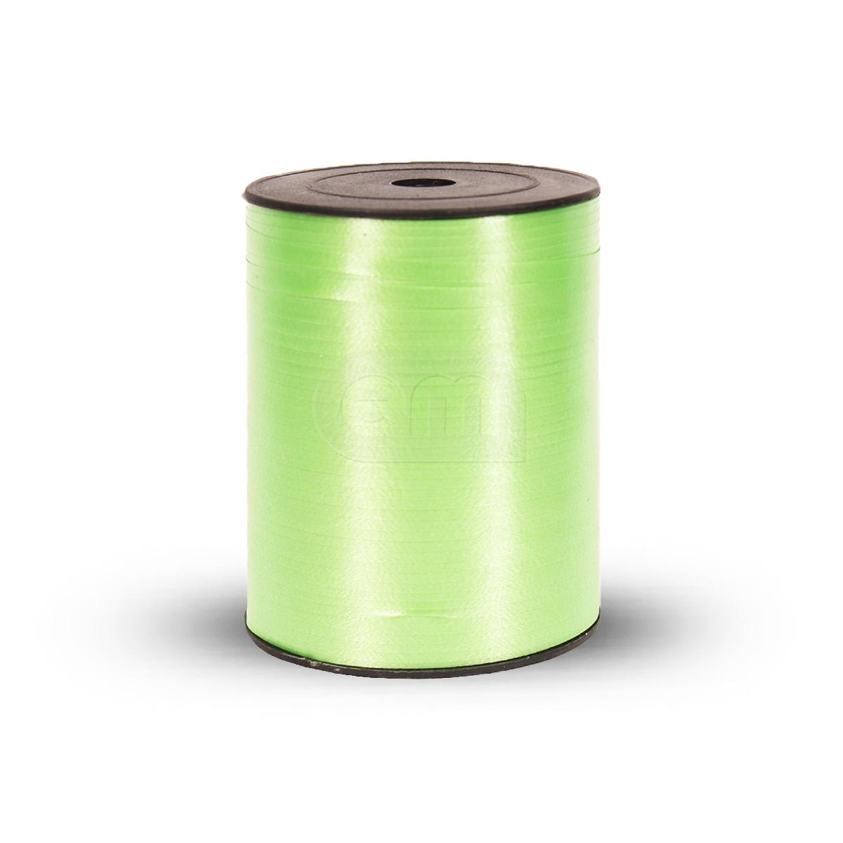 Лента упаковочная декоративная 5мм*500м зеленая