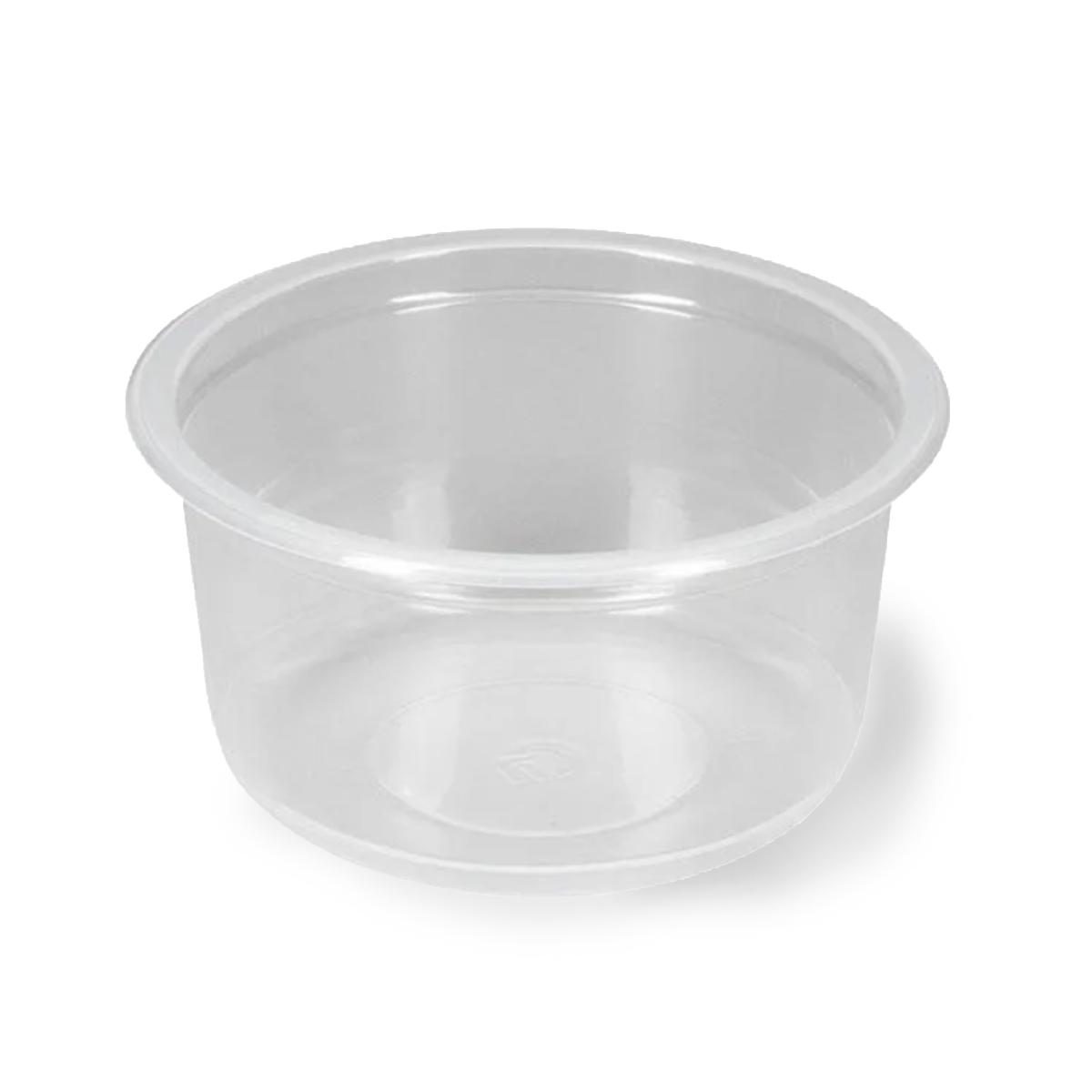 Контейнер круглый К115 d115мм 350мл h59мм прозрачный PP ДП (50/500)