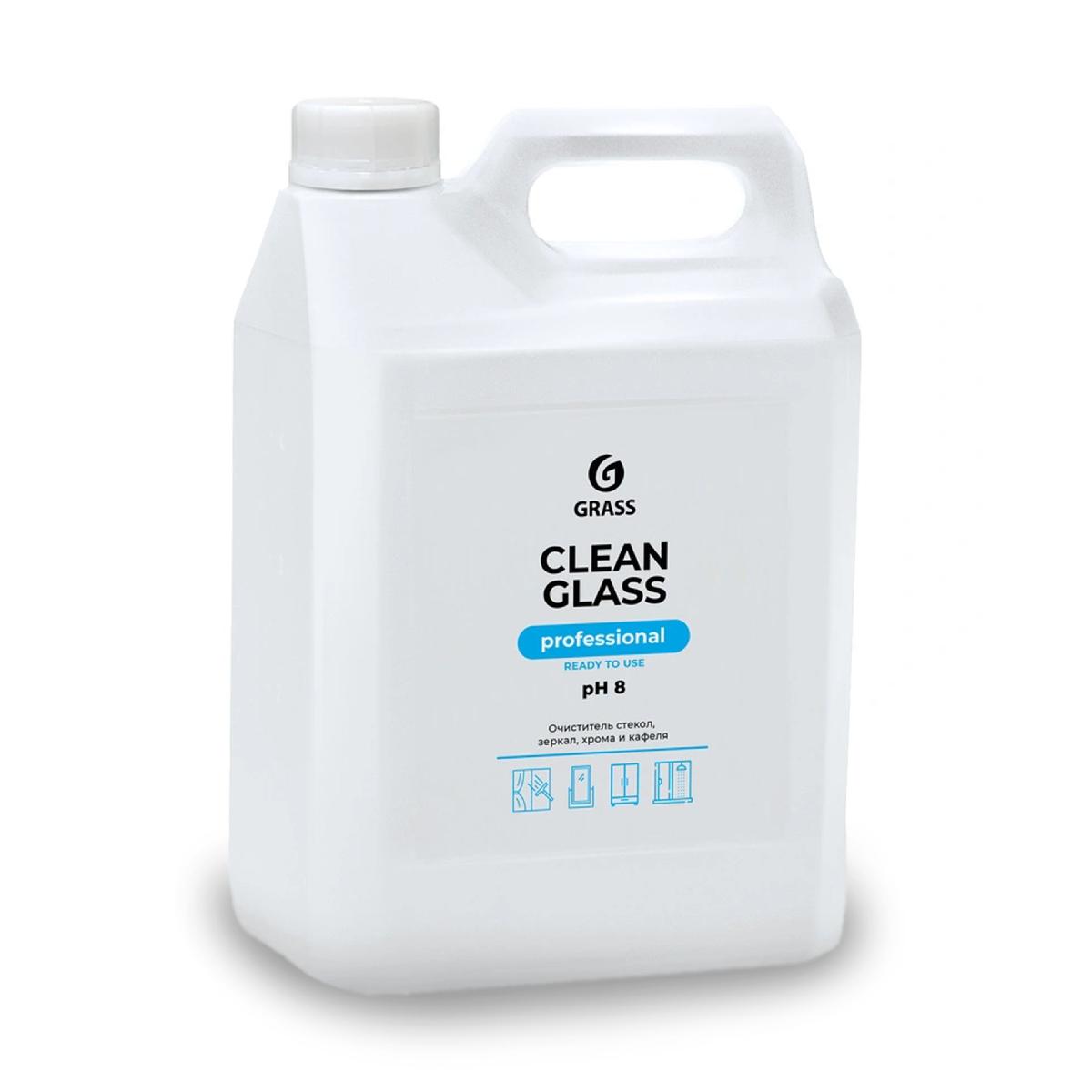 Grass: Клин гласс Профэшнл 5кг универсальный очиститель для стекол и зеркал / 125572 (4)