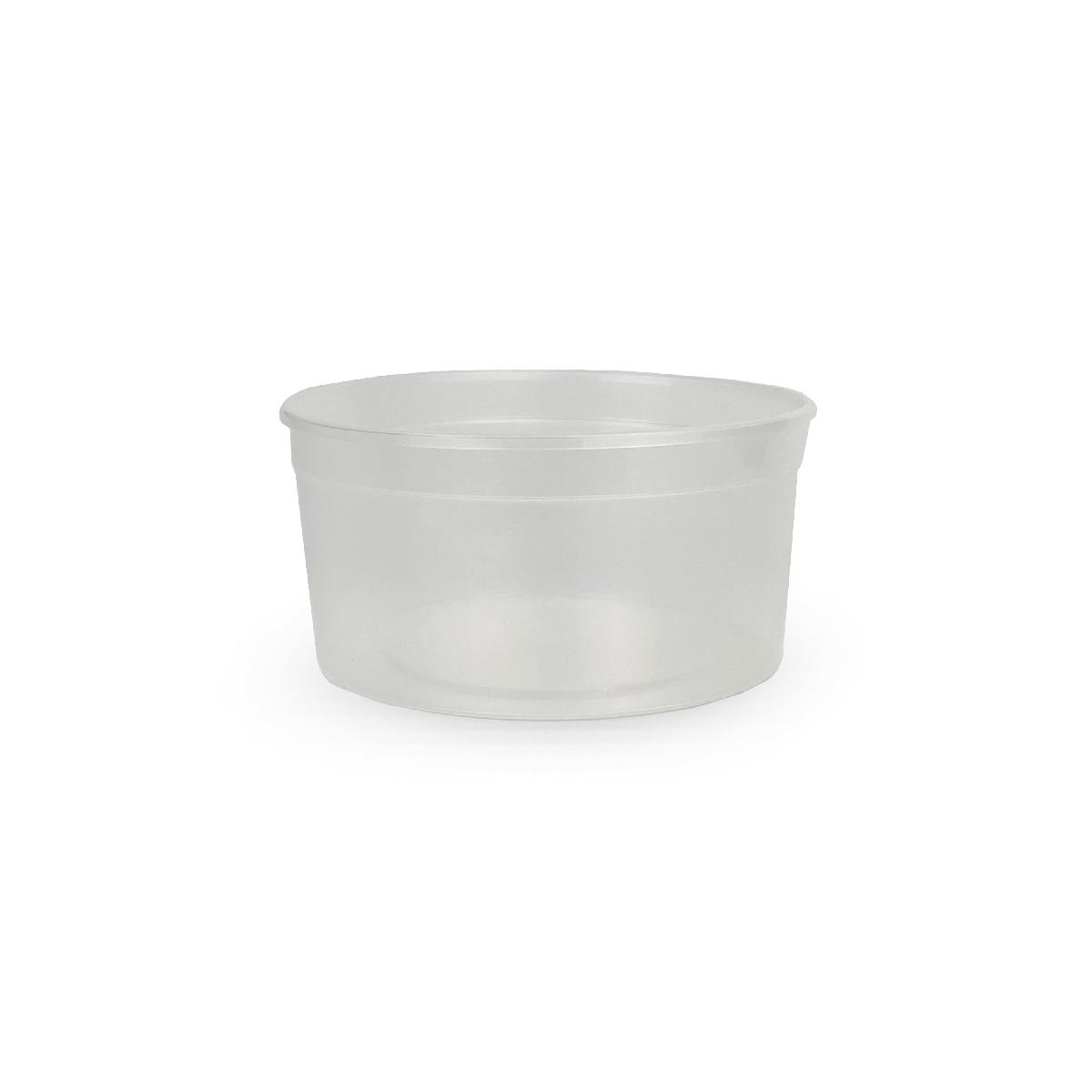 Контейнер круглый d122мм 340мл прозрачный PP Перинт (270)