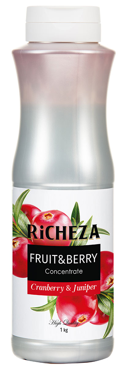 Концентрат "Richeza" клюква-можжевельник 1кг (6)