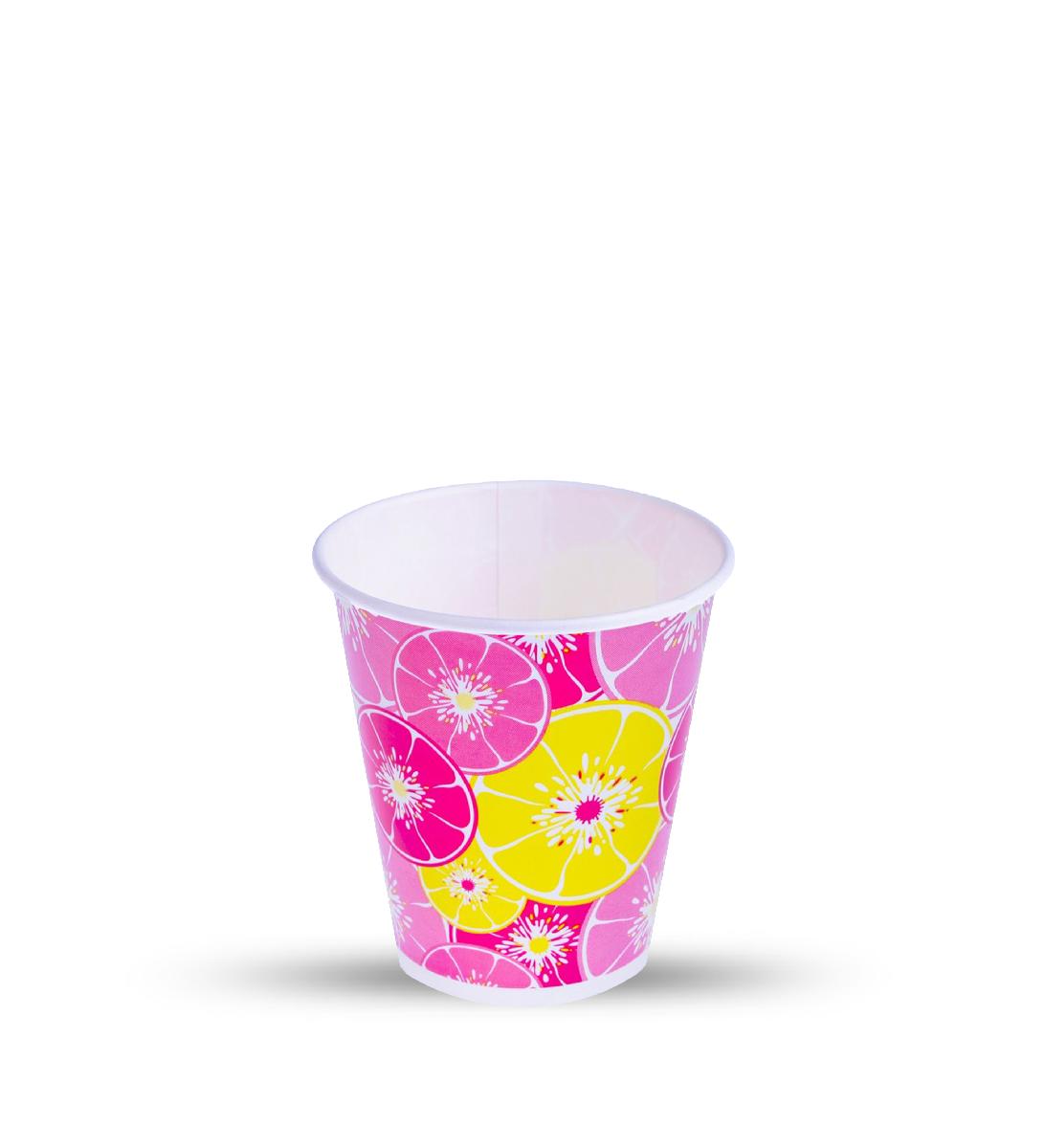 Стакан для холодных напитков Цитрус красный 300-380мл d=90 (50/800)