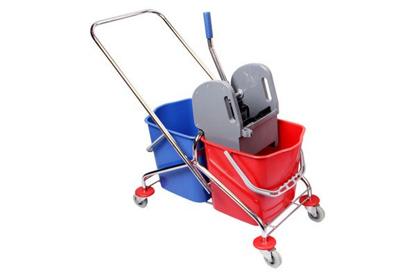 Двухведерная тележка 2*23л c отжимом Н0204