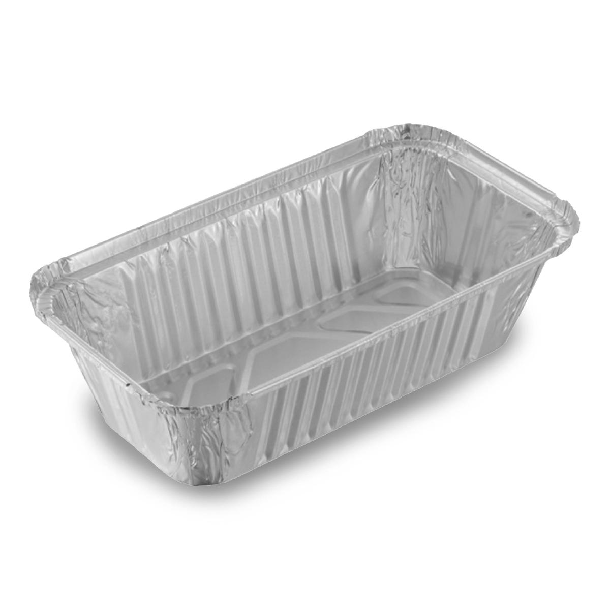 Форма алюминиевая прямоугольная R13L 206*113в 162*70н h48 685мл (Ф) (100/1200)
