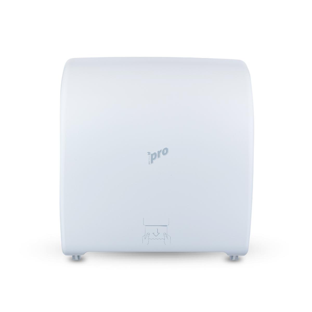 Диспенсер Protissue д/рулонных полотенец белый H1 15150