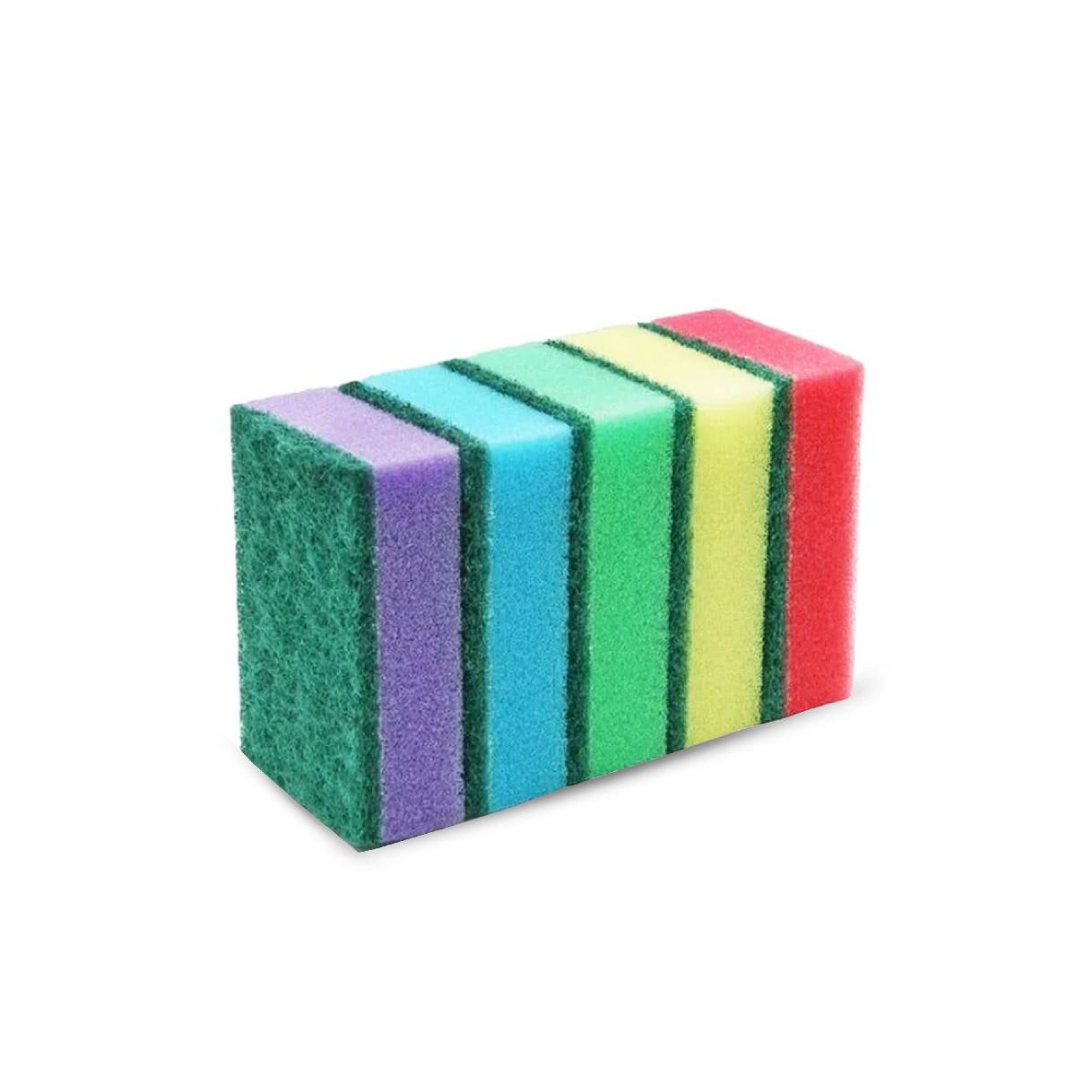 Губка для мытья посуды Мега 100*65*40мм 5шт (15)