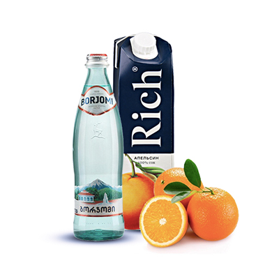 Вода, соки, лимонады