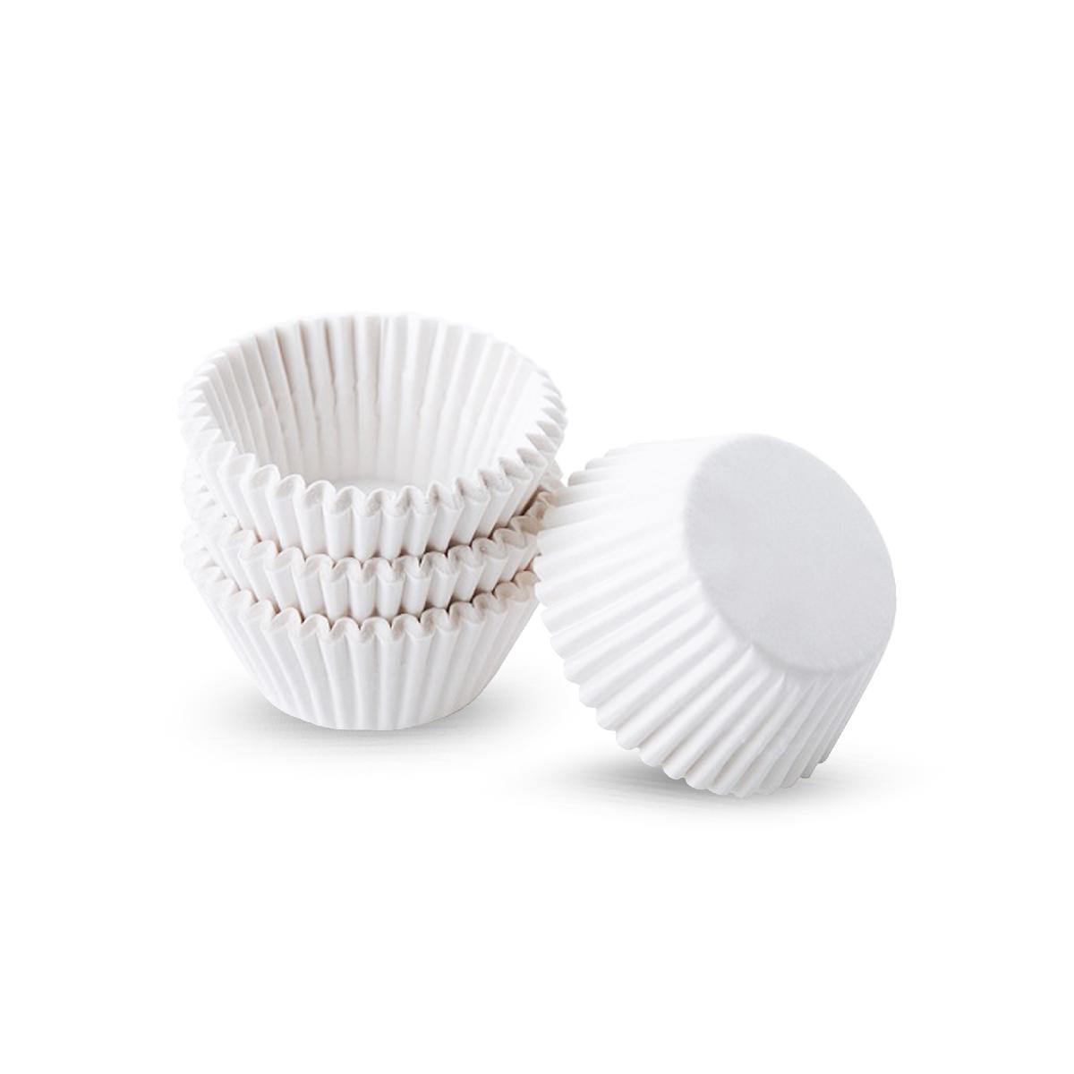 Тарталетки бумажные круглые белые 50*30мм (1000/20000)