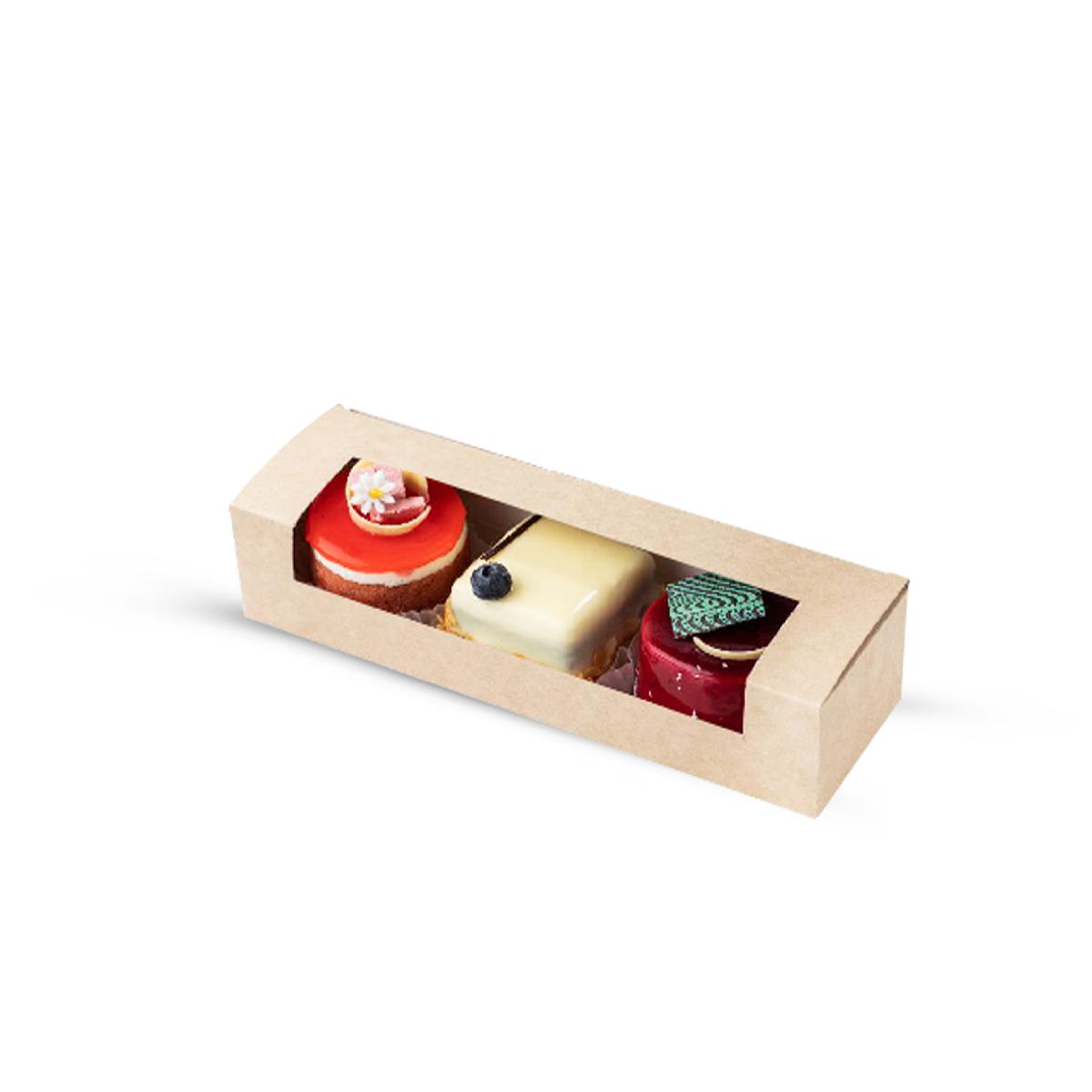 Коробка картонная с окном SWEET SHOW BOX 200*80*60мм OSQ (25/175)