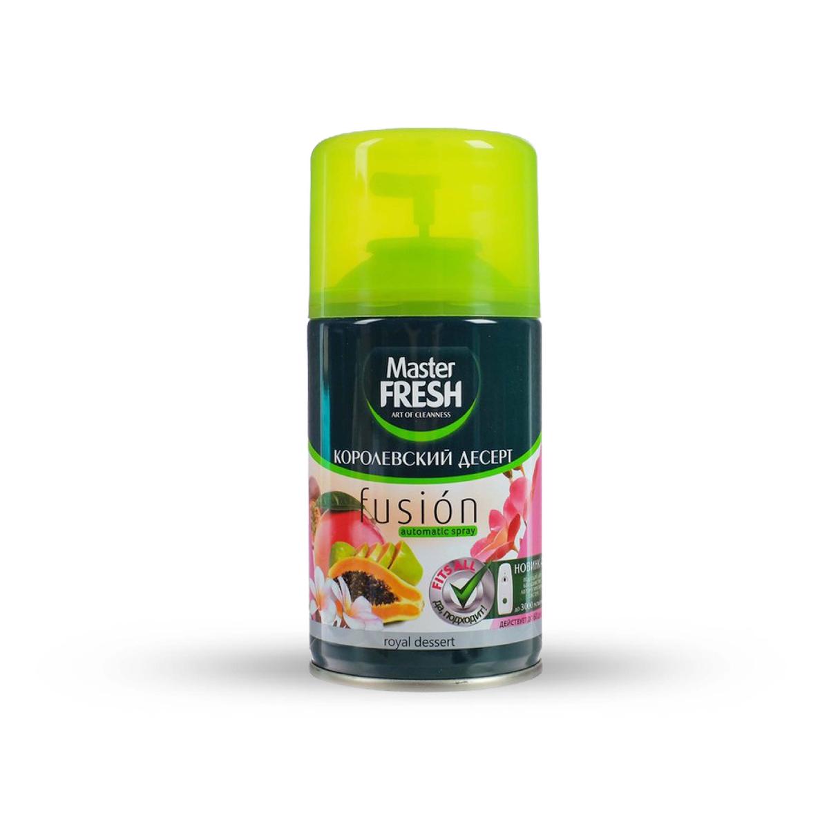 Освежитель воздуха сменный блок Королевский десерт Master Fresh совместим с AirWick 250мл (12)