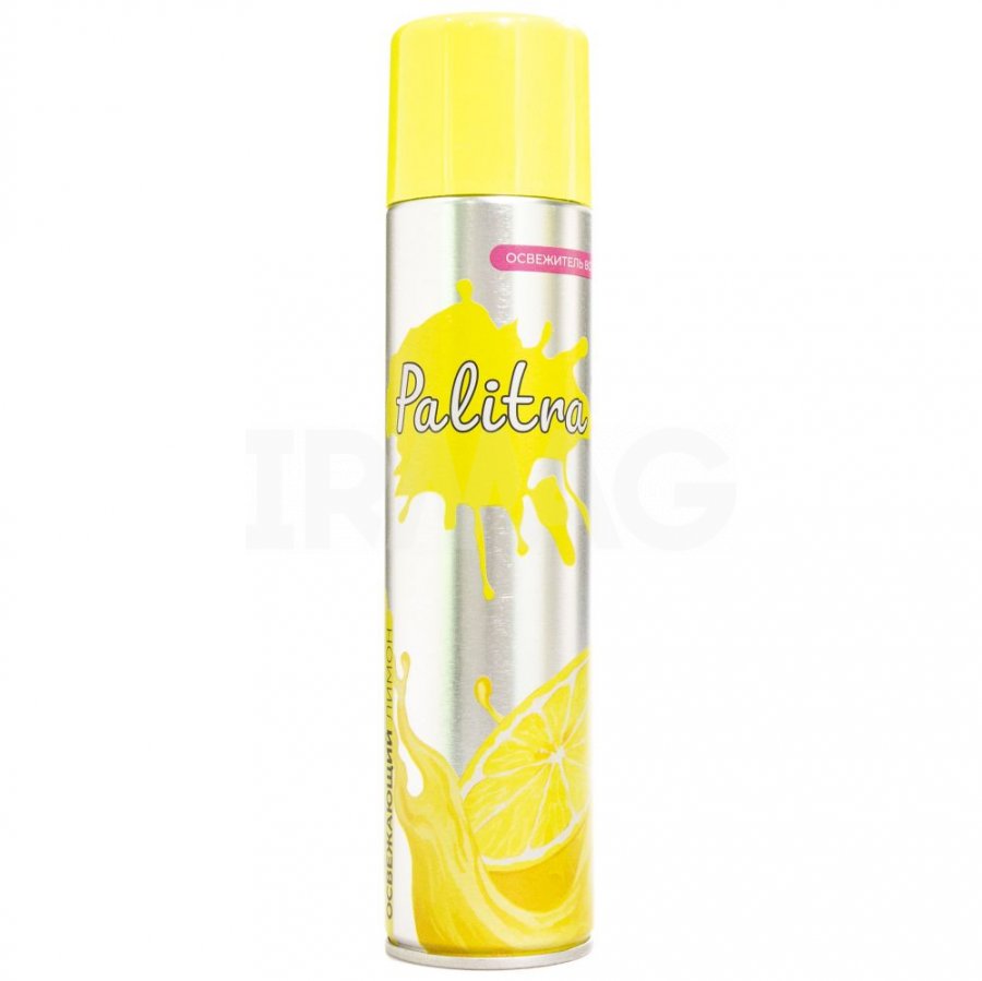 Освежитель воздуха "Палитра" Освежающий лимон 300мл (12)