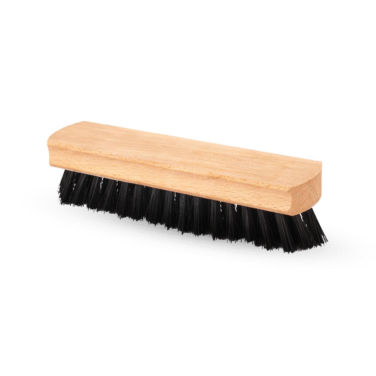 Щётка для обуви деревянная бук Old school 