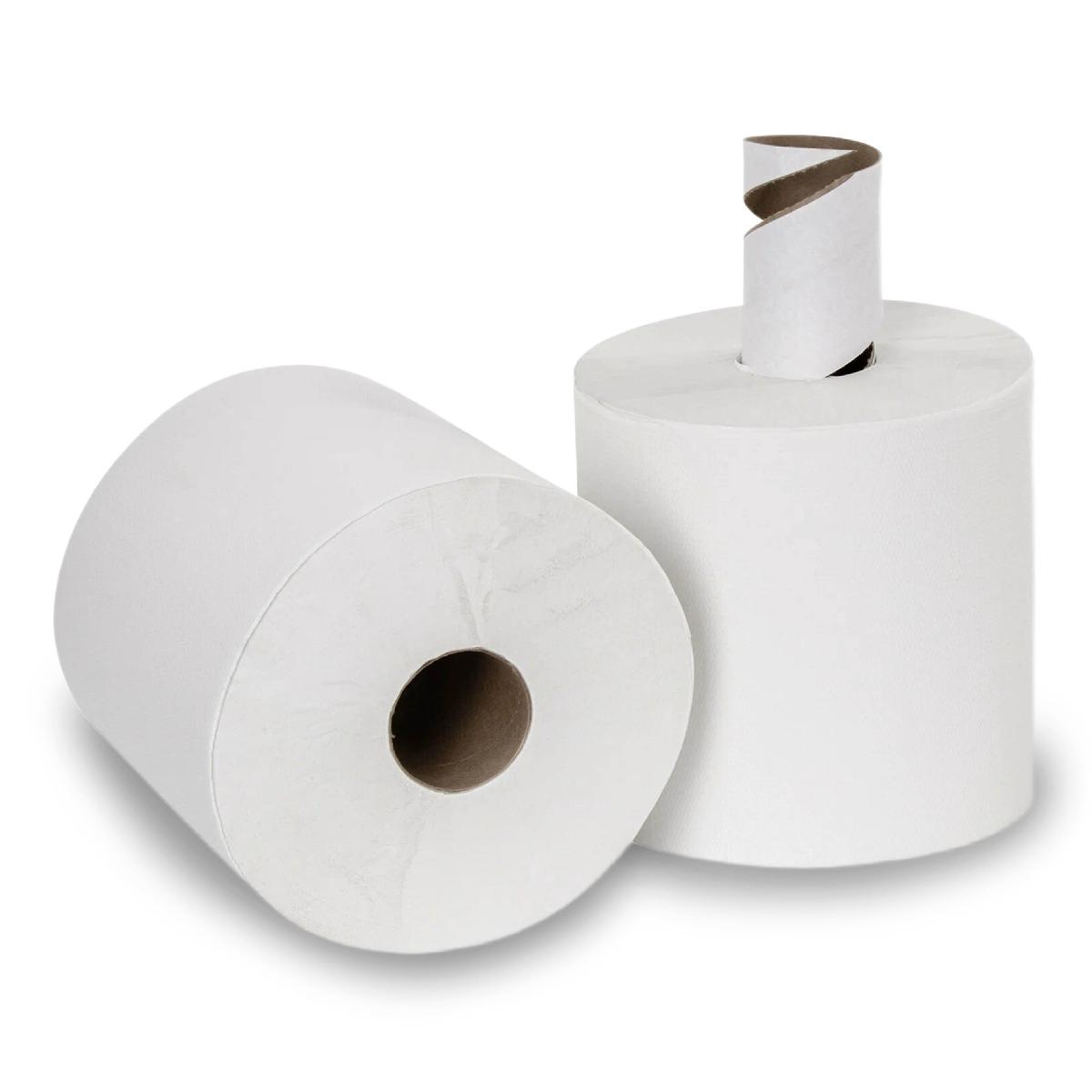 Бумажные полотенца 1-сл в рулоне с цв  275м 20г/м² без перфорации М2 