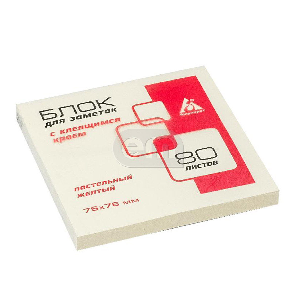 Бумага с липким слоем (стикеры) 76*76мм (12)