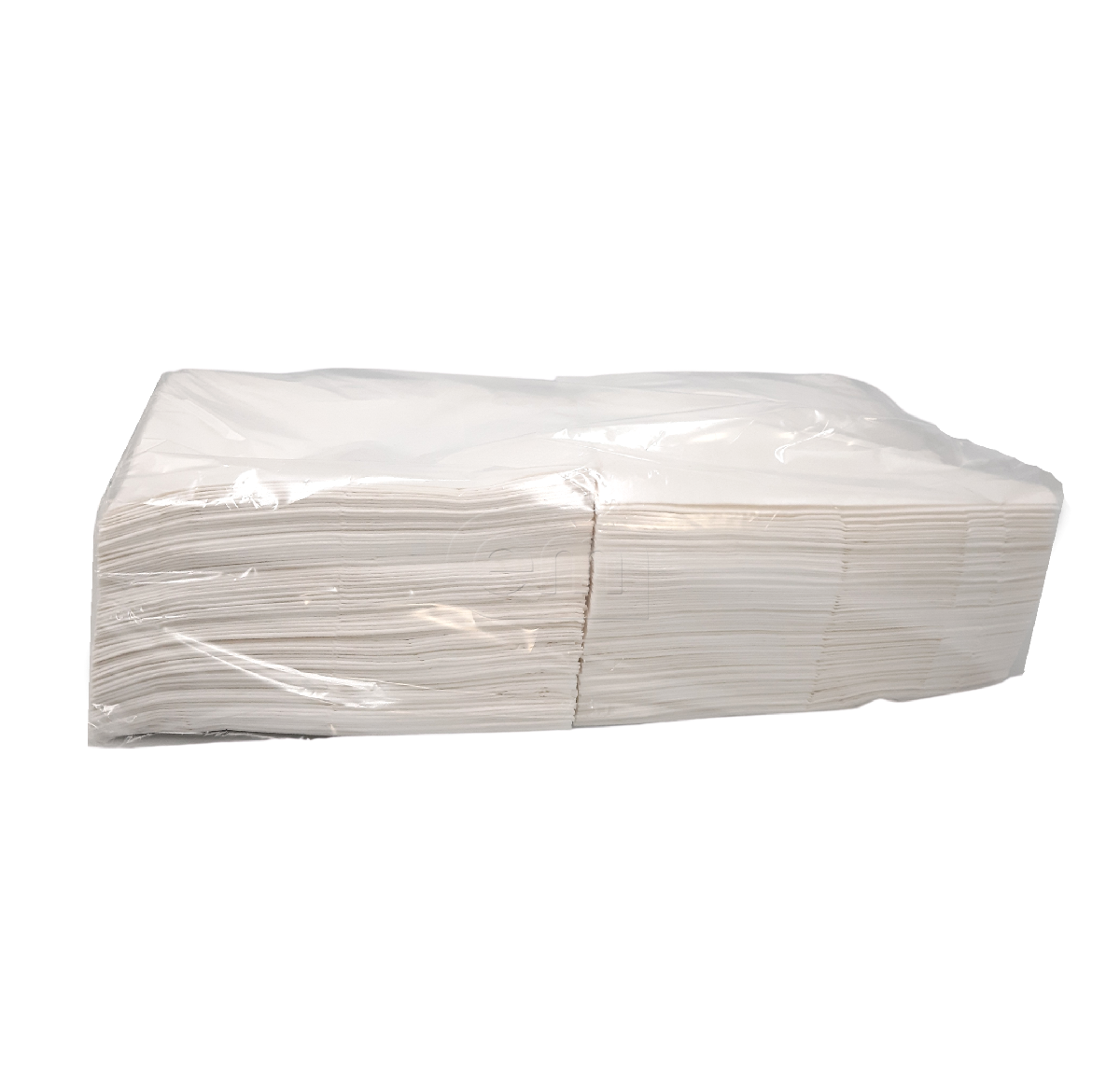 Салфетки бумажные 2-слойные 24×24см 250шт белые "BigPack" (18)