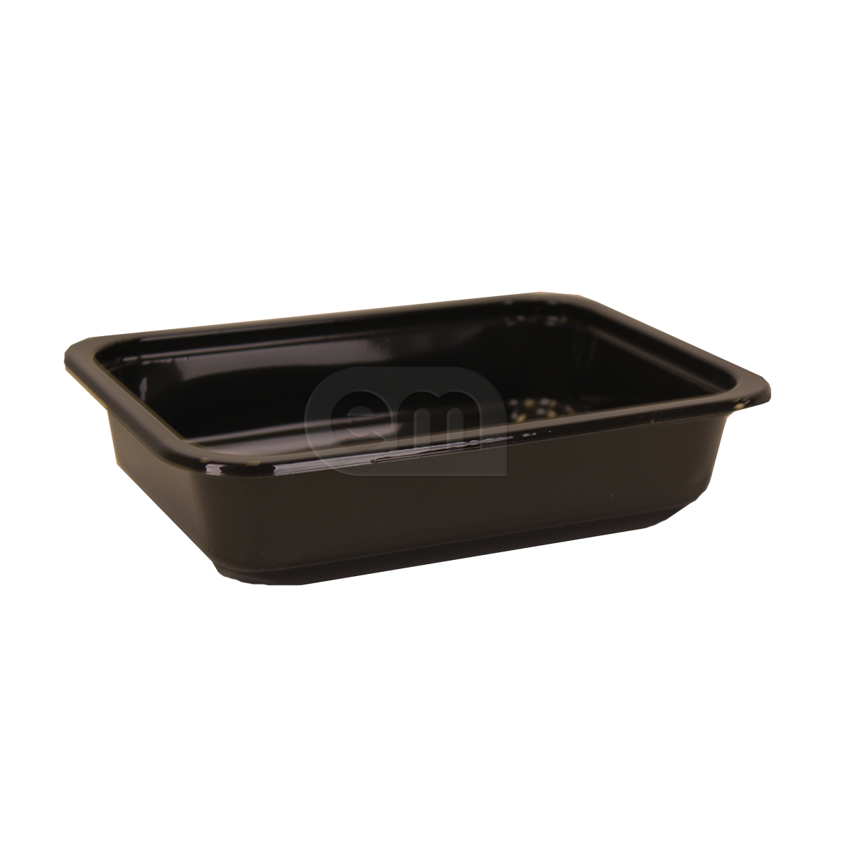 Контейнер под запайку ЧЕРНЫЙ 187*137*46 (280)