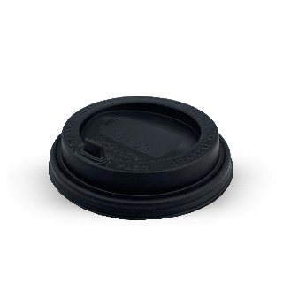 Крышка пластиковая d=80 черная с клапаном УК-80К (100/2000)