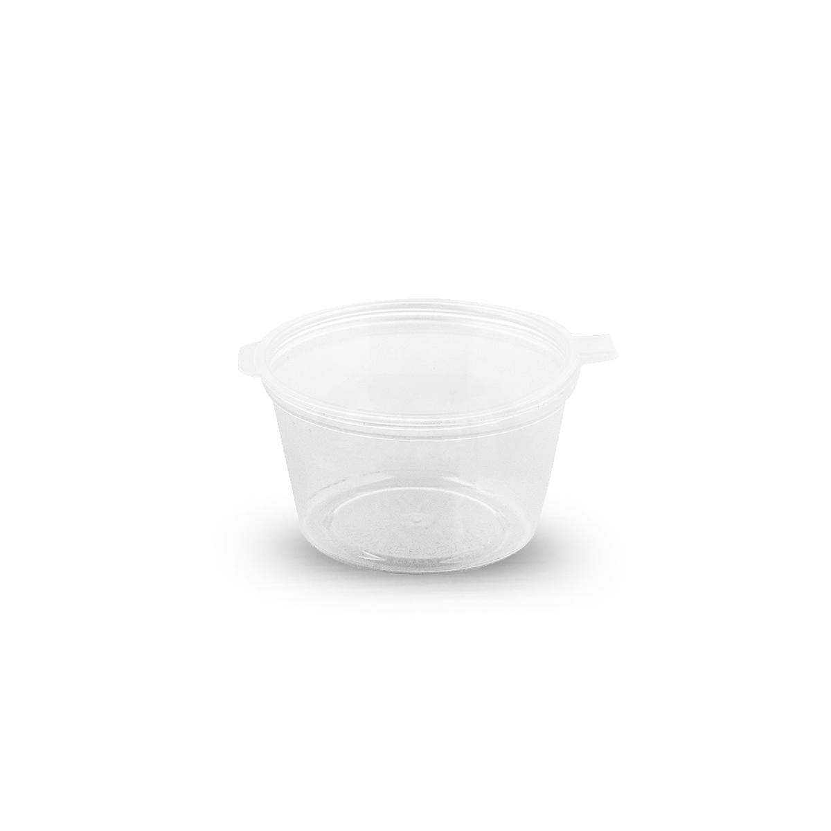 Соусник прозрачный с крышкой 50мл "Перинт" (80/1040)