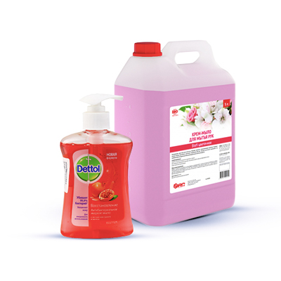 Мыло в стандартной упаковке