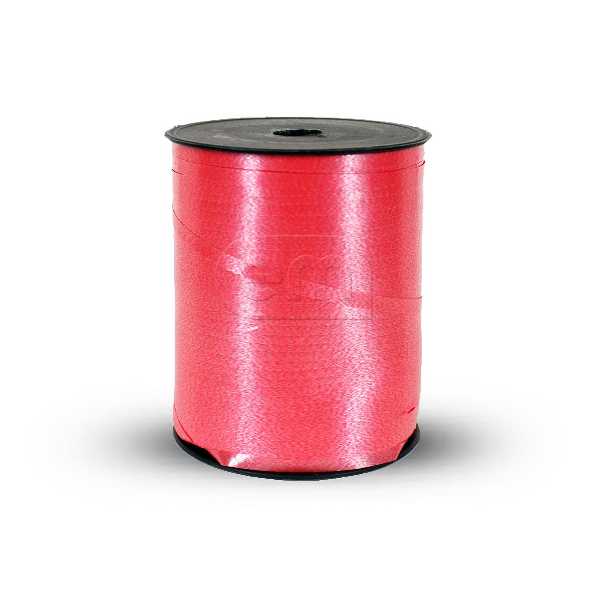 Лента упаковочная декоративная 5мм*500м красная