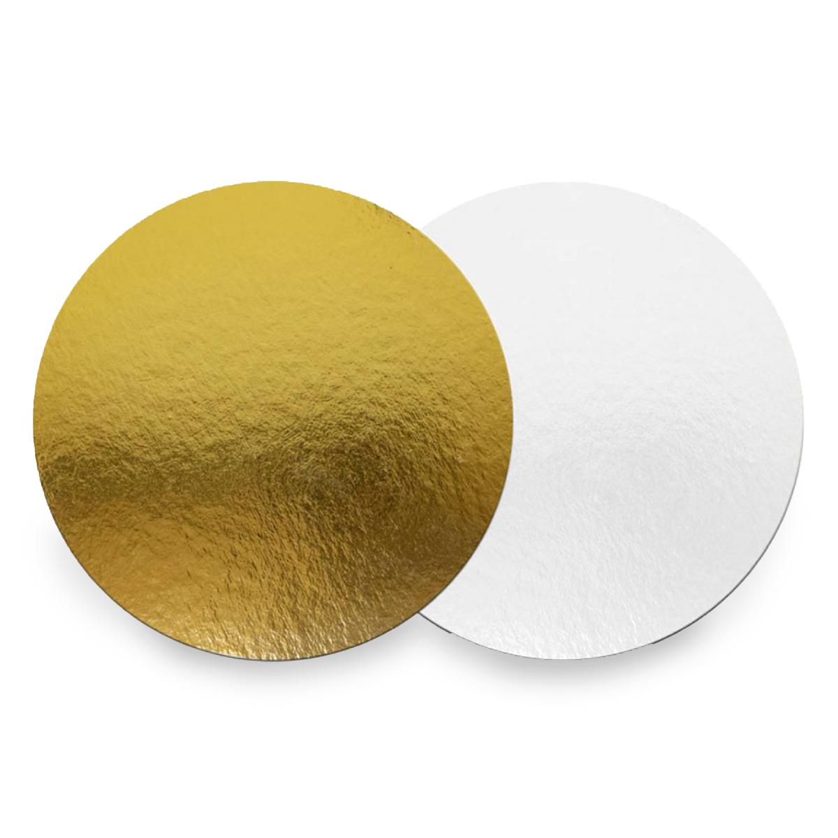 Подложка ламинированная золото/белая 3,2(+0,3)мм 28см 10шт