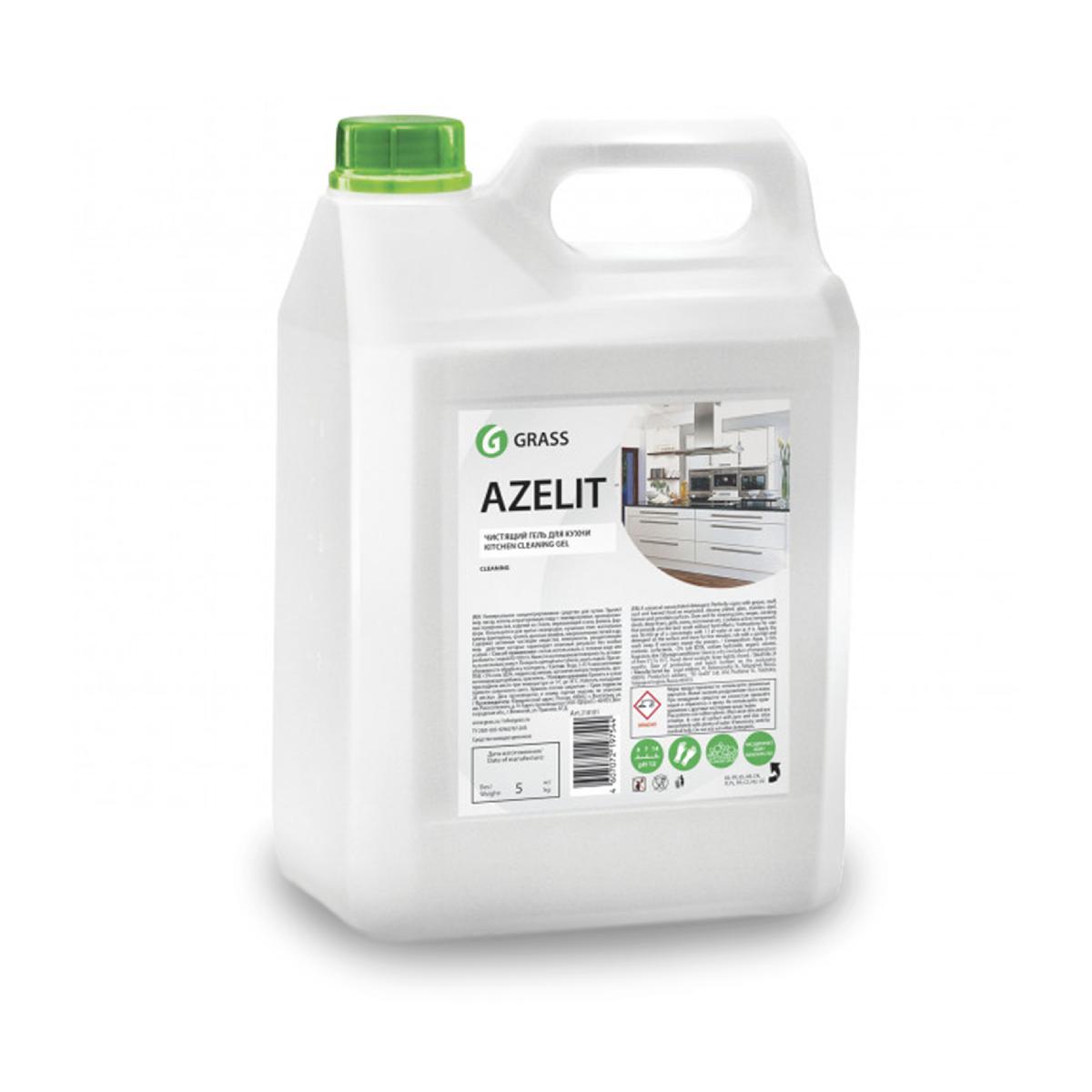 Grass: Азелит Гель 5л концентрат для удаления жира и нагара / 125239 (4)
